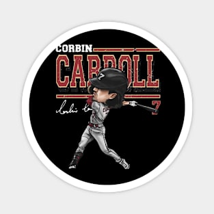 Corbin Carroll Arizona Cartoon Magnet